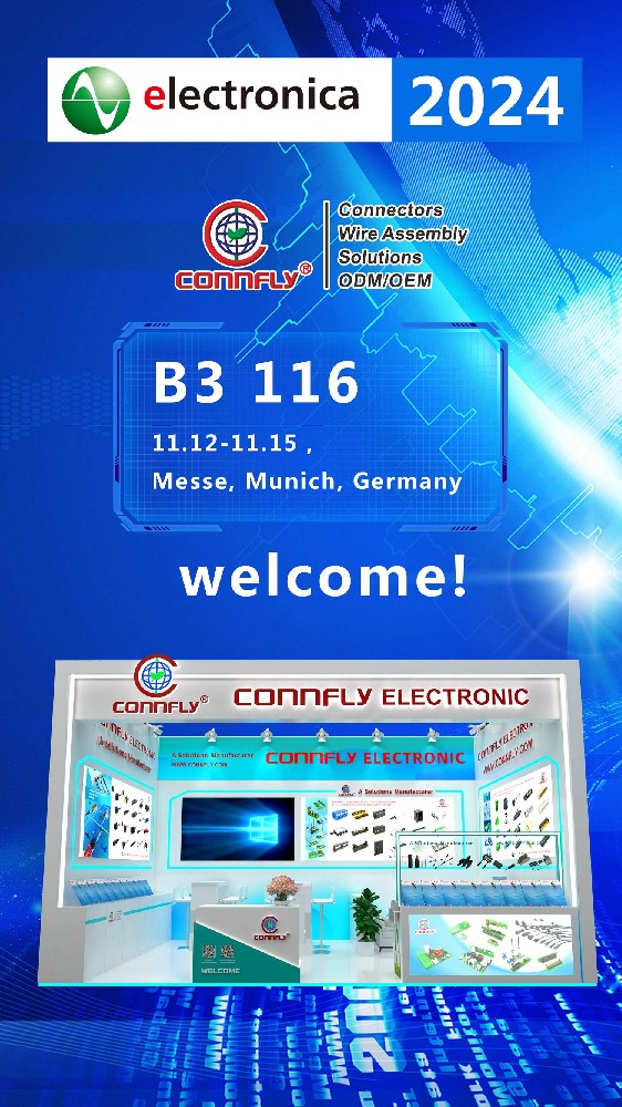 Exhibition Preview - Connfly Electronic will participate in the 2024 Munich Electronics Show in Germany